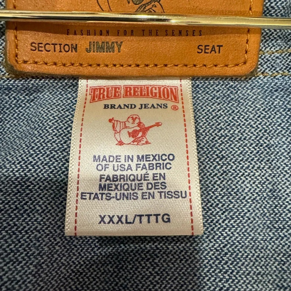 True Religion Denim Jean Jacket
56 Rebels Limited size 3XL - Picture 7 of 9
